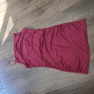 Wildfable oxblood dress
